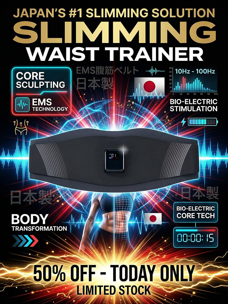 EMS Microcurrent Smart Slimming Waist Belt