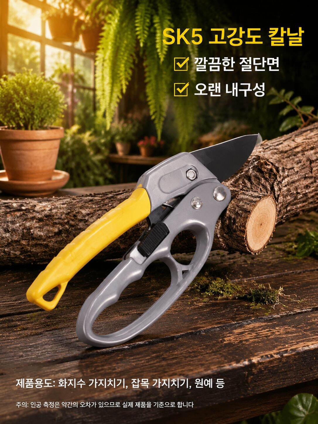 절력 분할형 원예 전지 가위