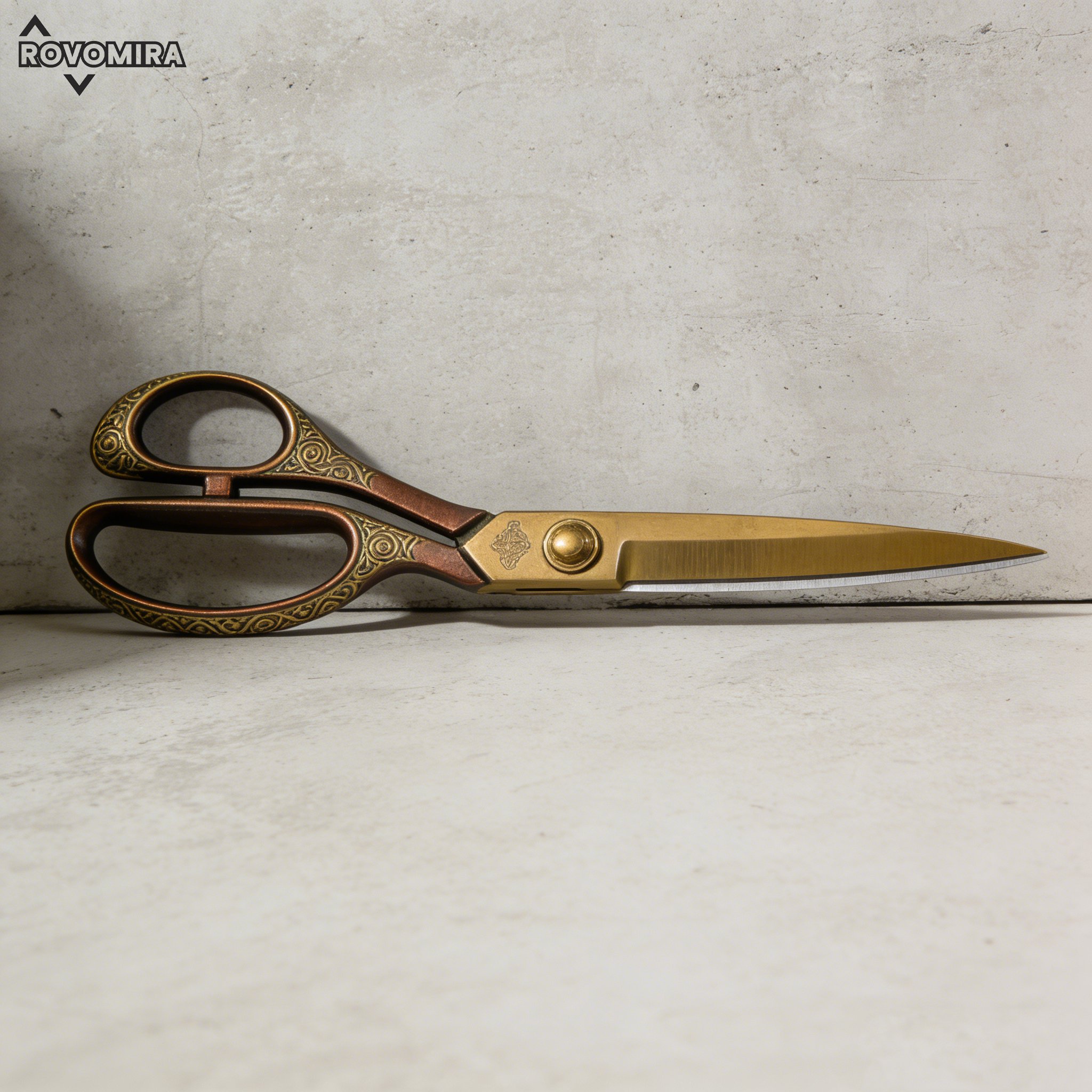 กรรไกรที่ออกแบบมาอย่างประณีต 3 อัน