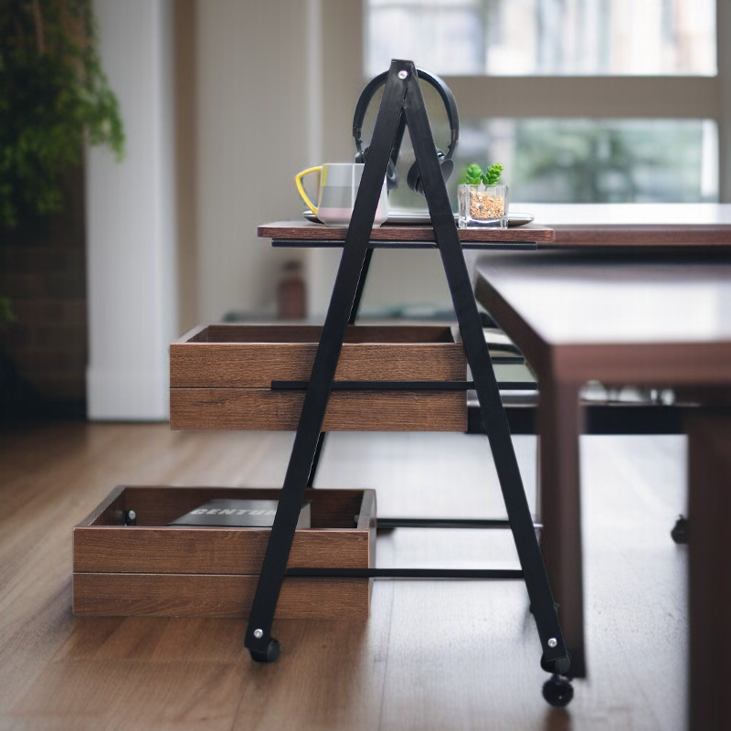 Multi-functional Retractable Coffee Table Side Cabinet File Storage Cabinet