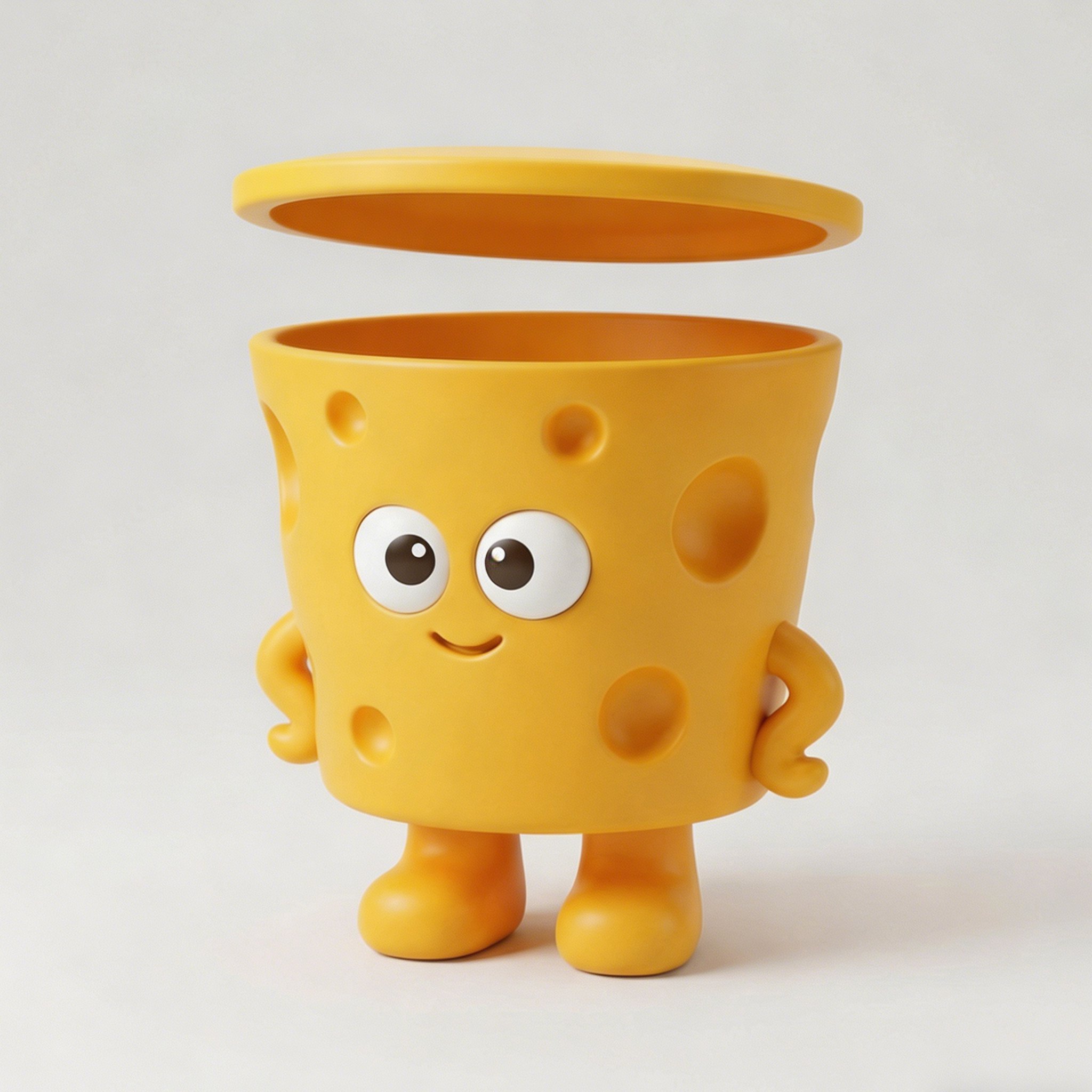 オフィスデスク用ミニゴミ箱4個セットの全体画像