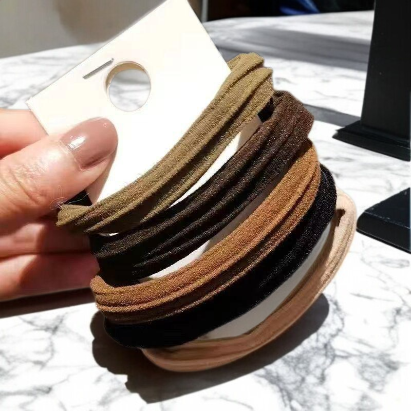 直紋加粗無接縫頭繩