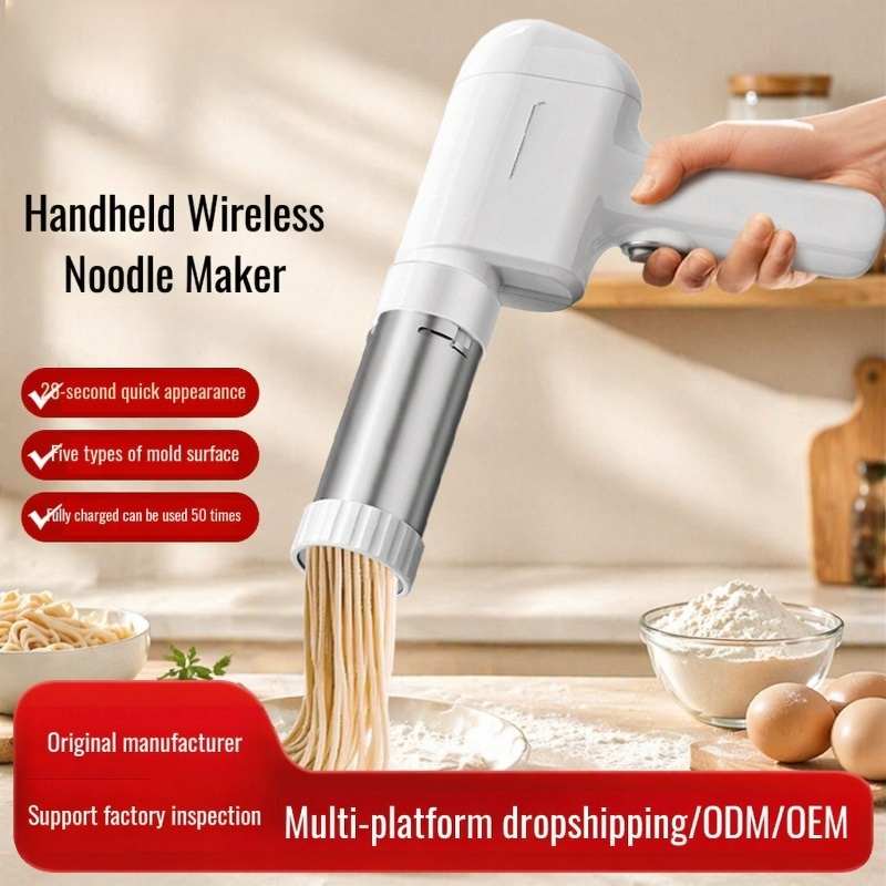 Multifunctional Handheld Noodle Maker (Makes 5 Types of Noodles)