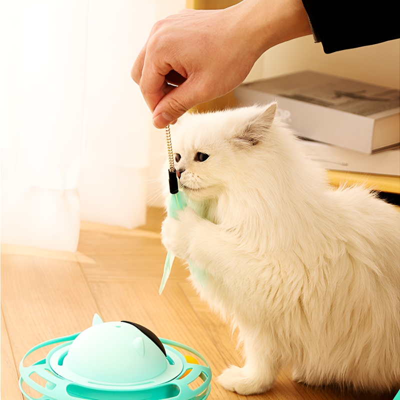 고양이 심심풀이 재미 장난감 오뚜기