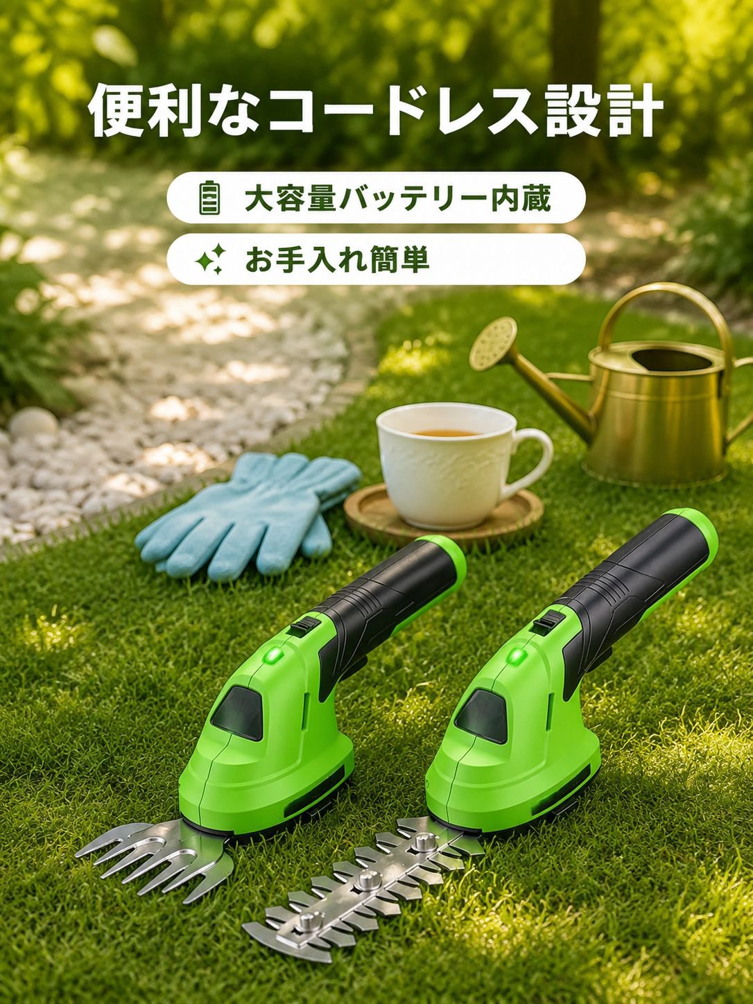 プロ仕様多機能ハンディトリマー
