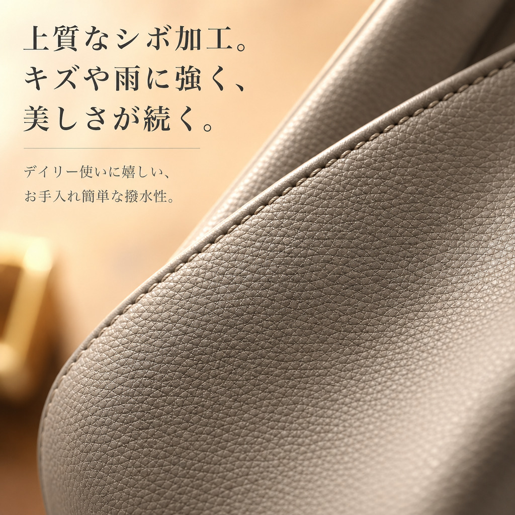 個性的ゆったり風レディーストートバッグ