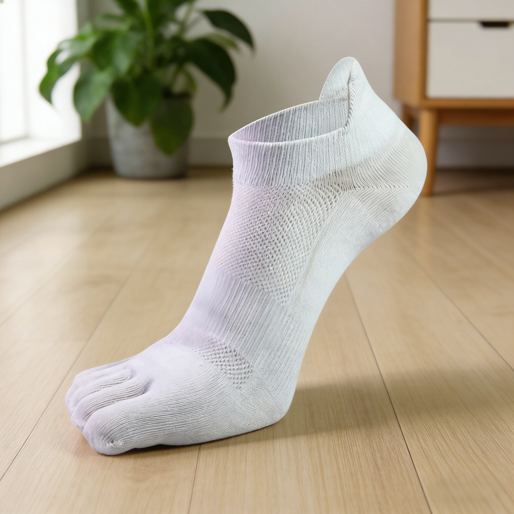 Men's summer thin five-finger socks