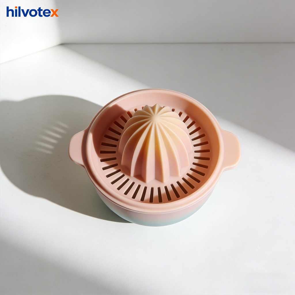 Durable silicone juicers for lemons and oranges