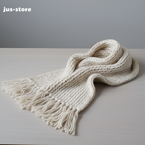 Cotton Scarf Yarn Handmade DIY Gift (2 Pack)