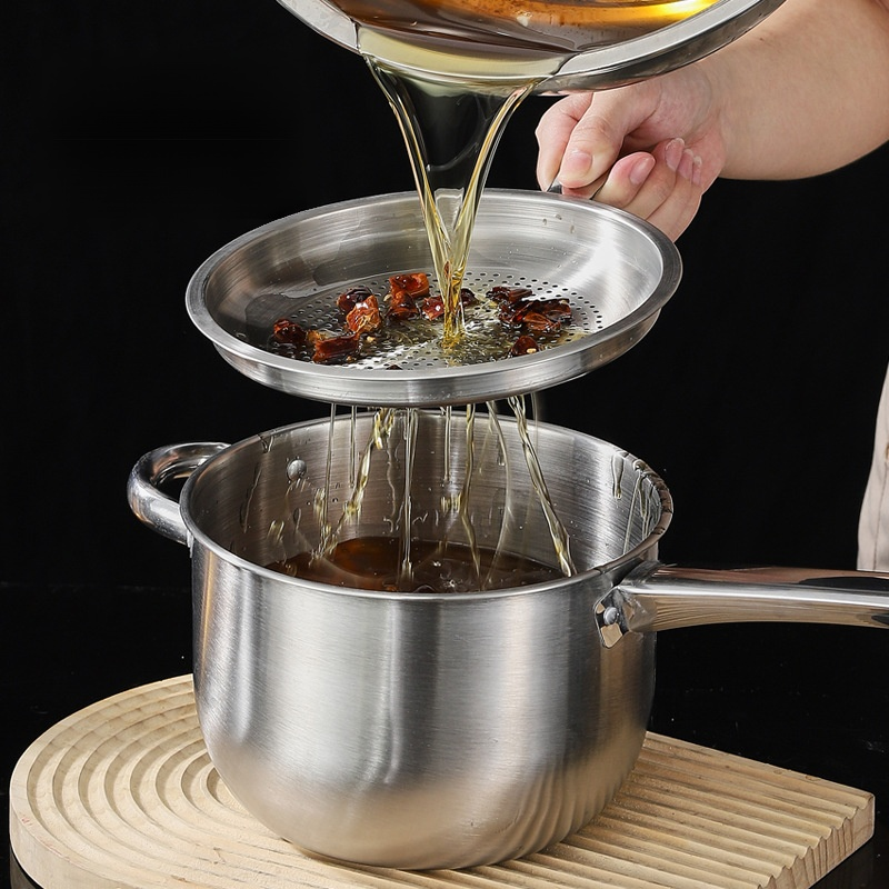 Large-capacity stainless steel deep fryer