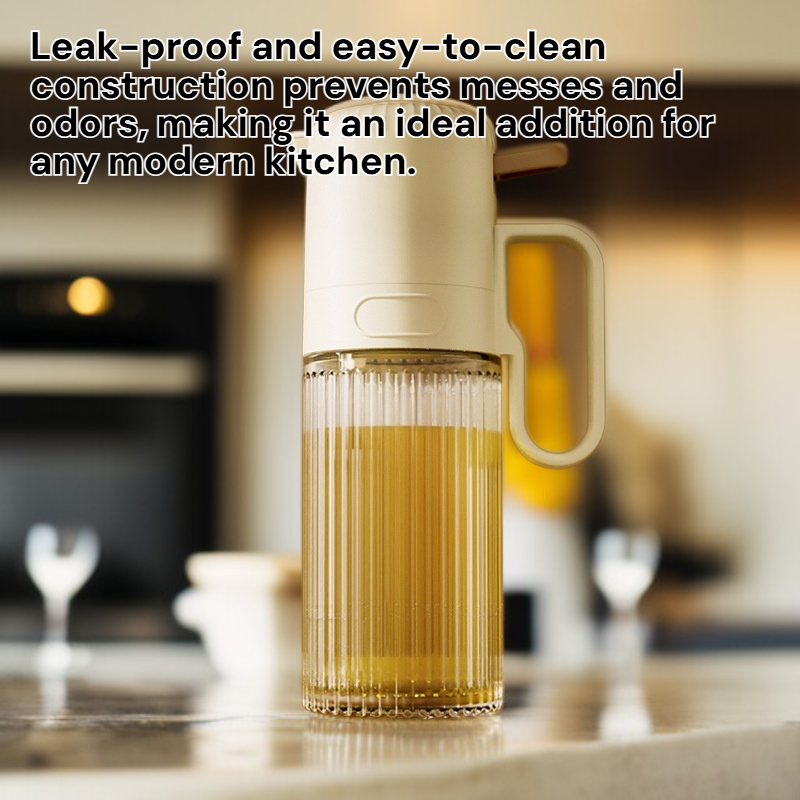 Glass Spray Oil Dispenser Kitchen Oil Control Air Fryer Oil Bottle