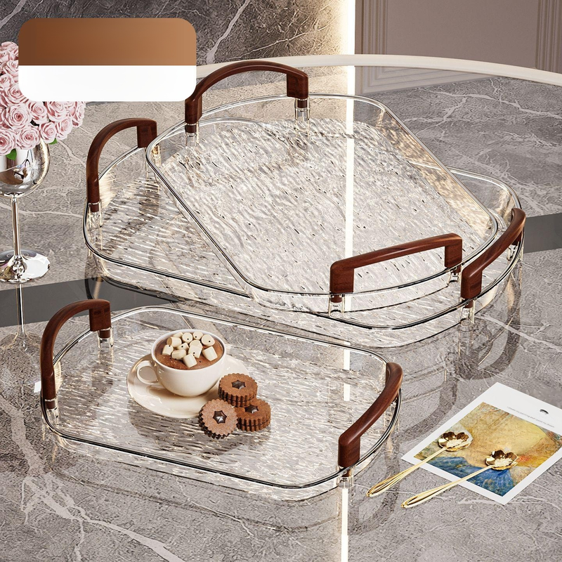 Multifunctional Nordic style handle tray