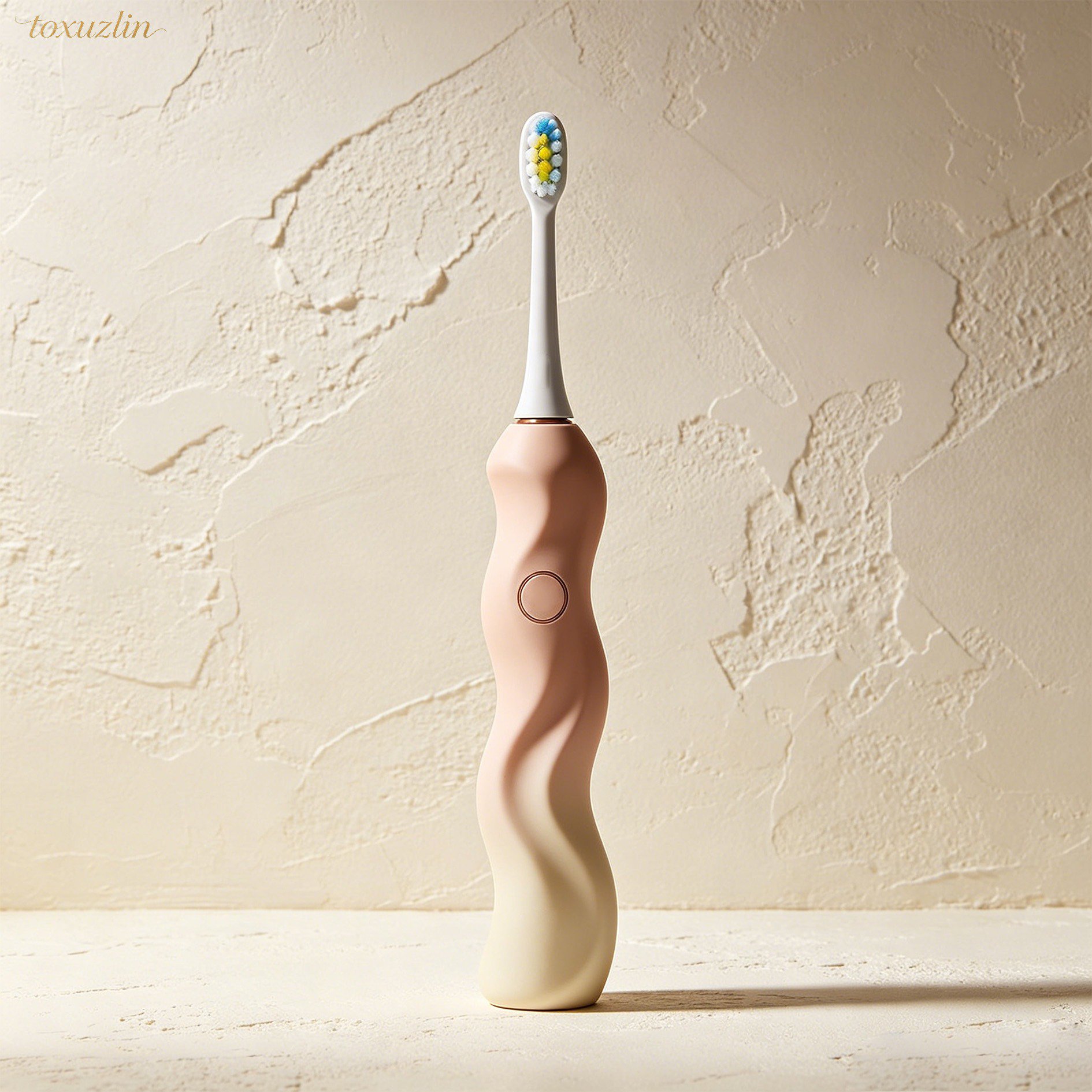 Brosse à dents électrique pour adultes à poils souples