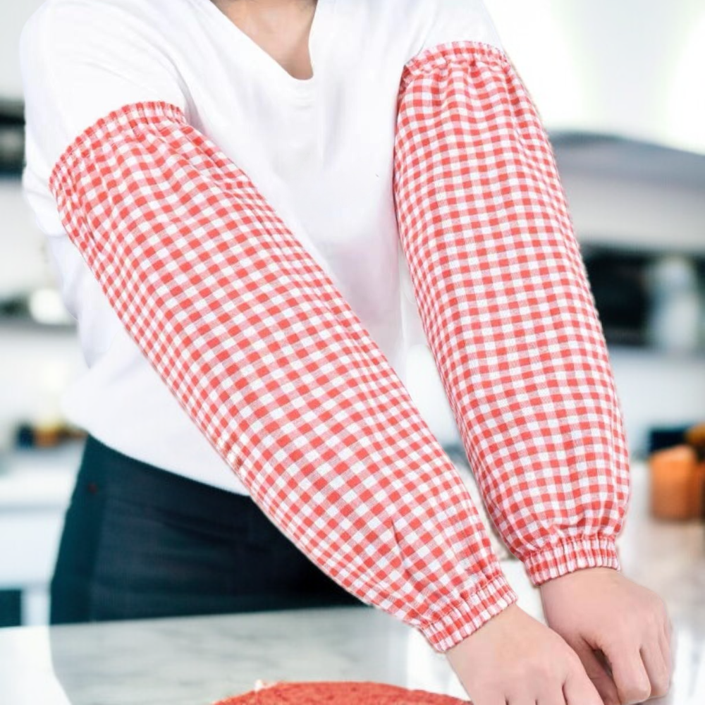 순면 소재의 작업용 소매