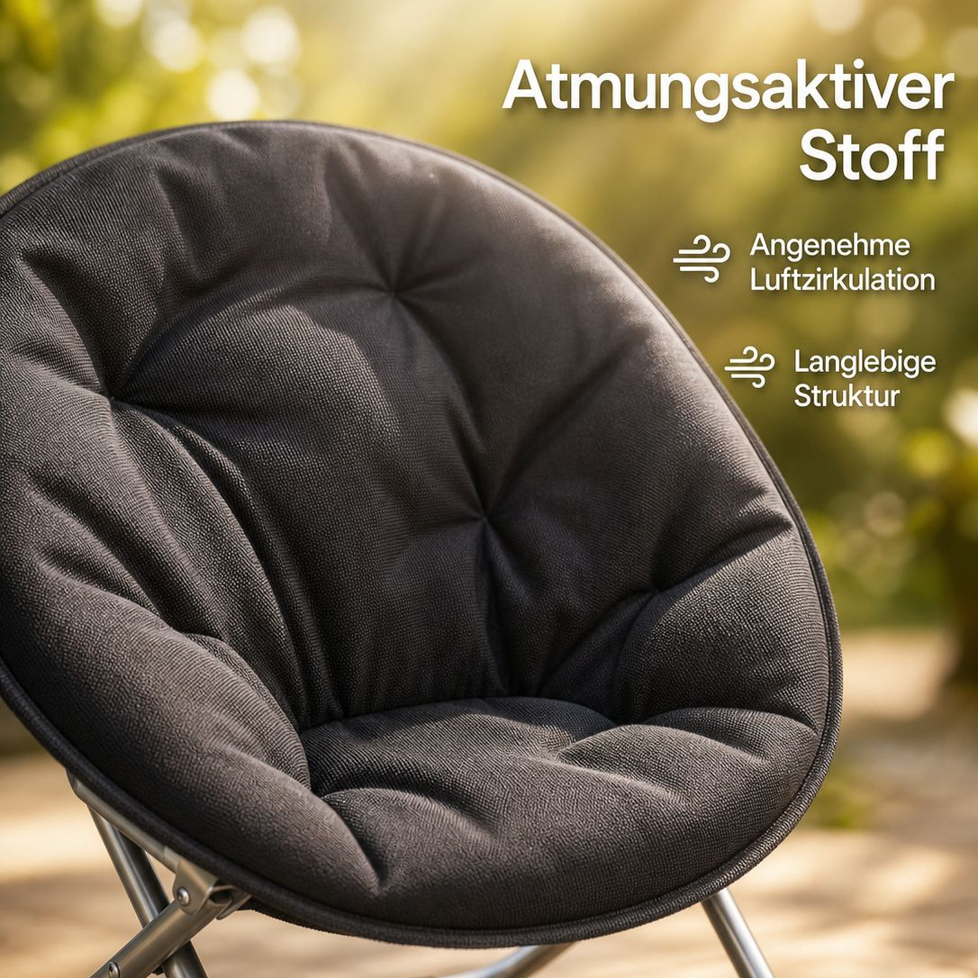 Fauler Klapp-Mondstuhl