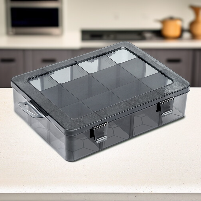 多格零件盒透明塑料電子元件配件分類格子