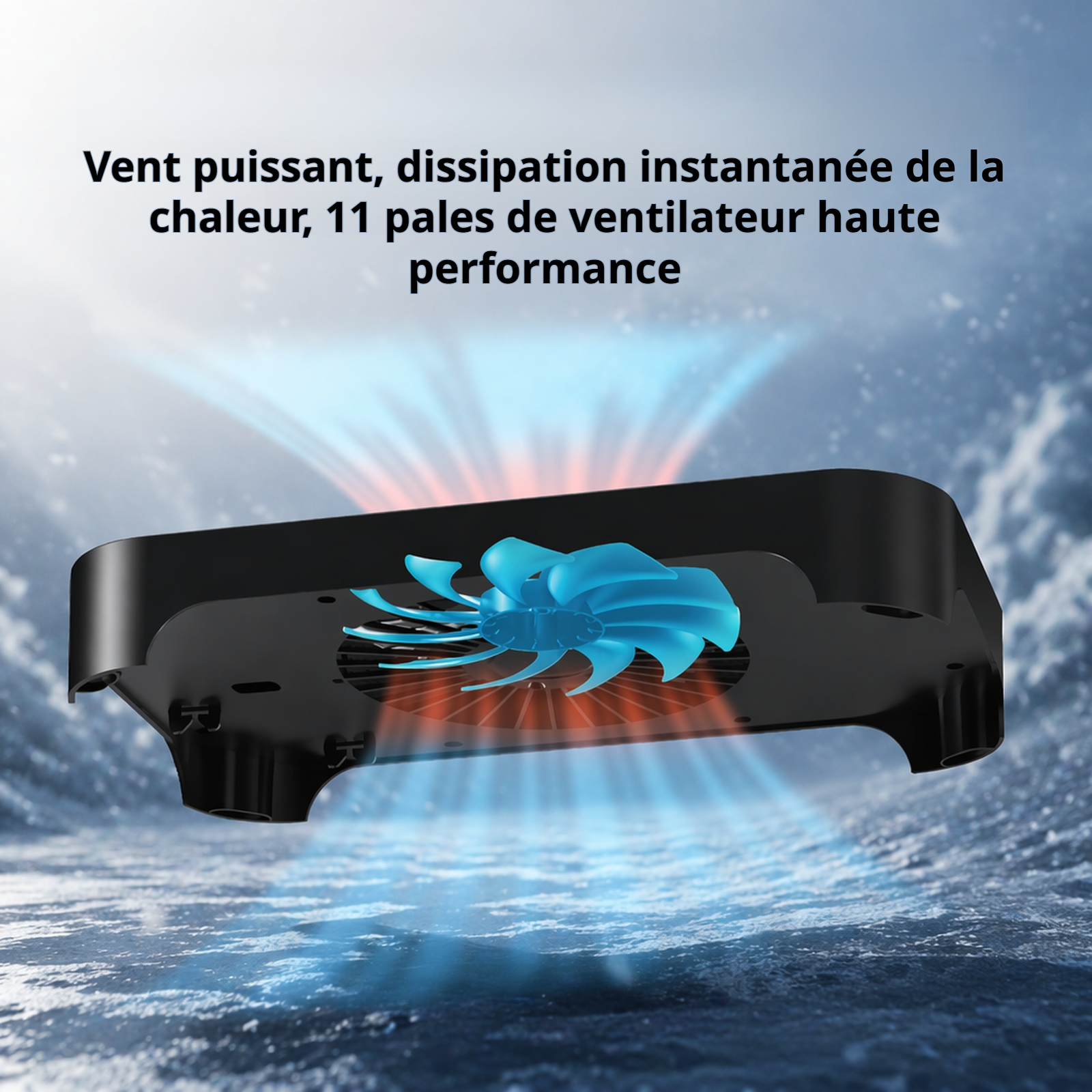 Support de dissipation thermique pour routeur