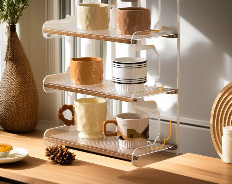 Multi-functional storage rack for office supplies