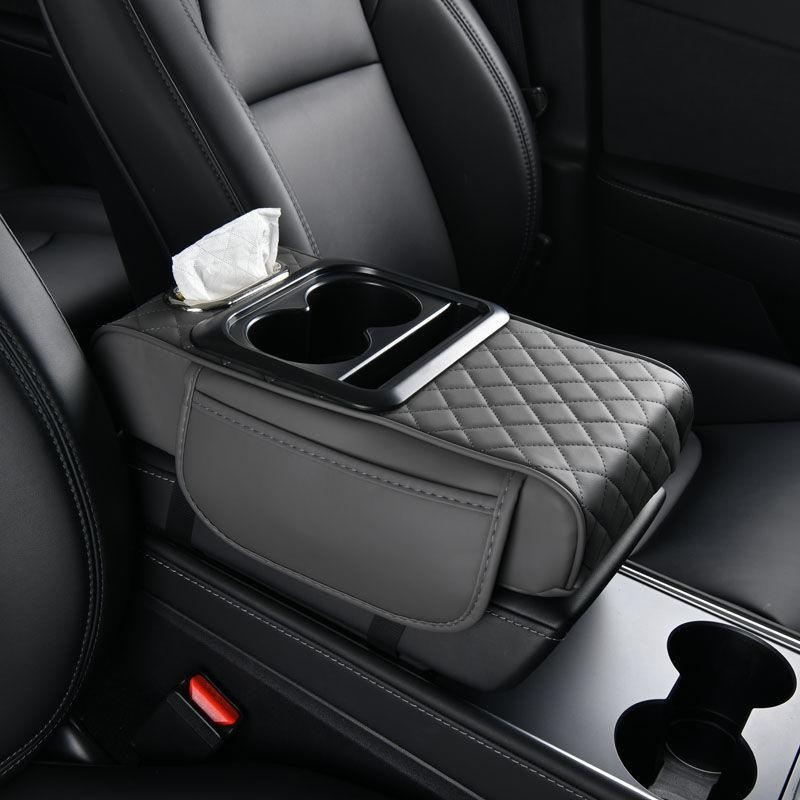  Fashion Car Interior Tissue Box for Armrest Console