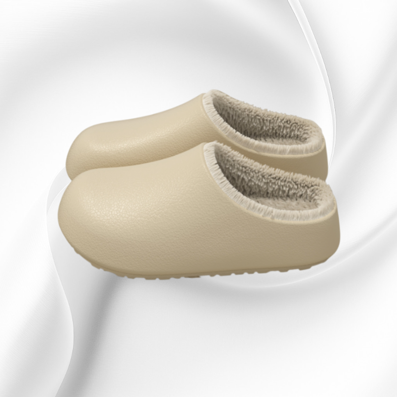 Thick Sole Warm Waterproof Non-Slip Slippers