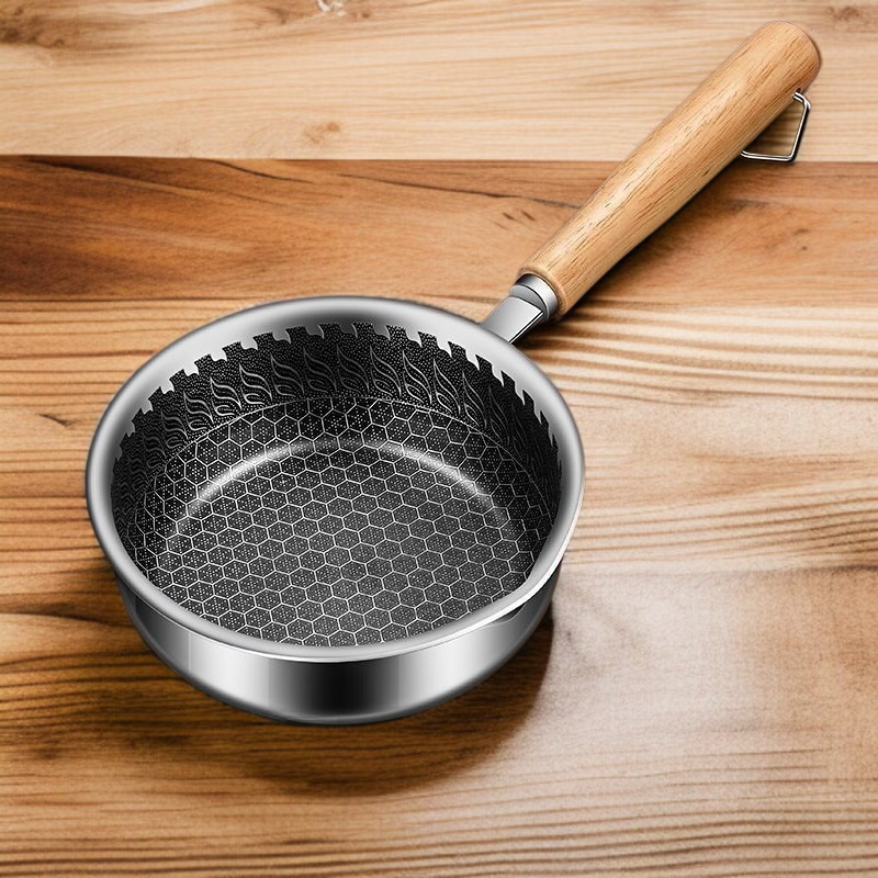 Induction Cooker Special Non-Stick Splash Frying Pan
