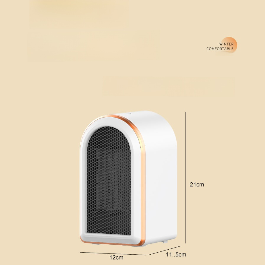 Calefactor de aire caliente de cerámica para escritorio, calefactor portátil para invierno