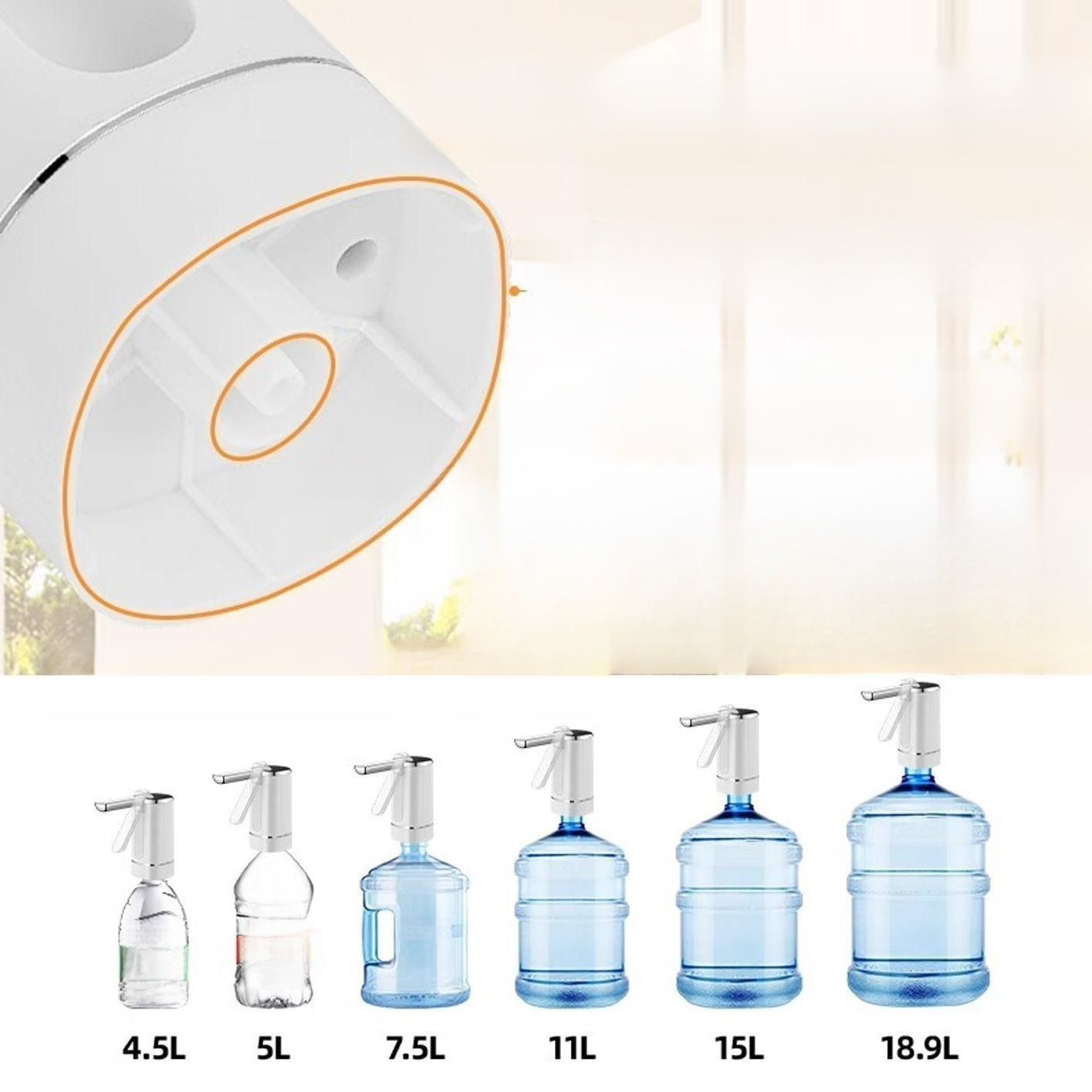 가정용 접이식 전기 워터 펌프