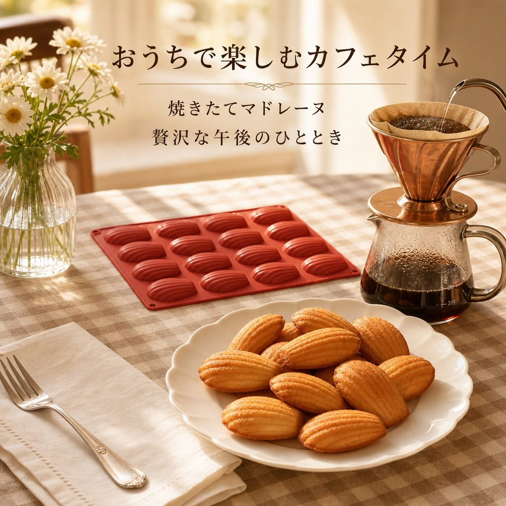 食品グレード18個貝殻型マドレーヌシリコンベーキングモールド