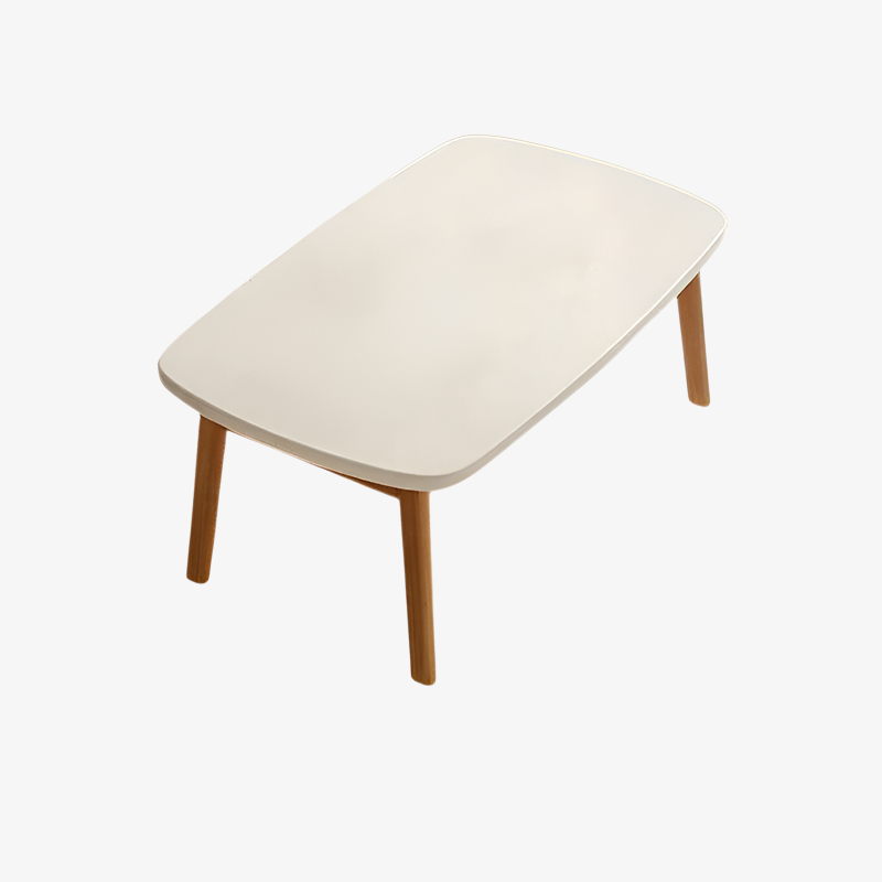 Großer Klapptisch mit Massivholzbeinen, für Wohnzimmer und Büro geeignet