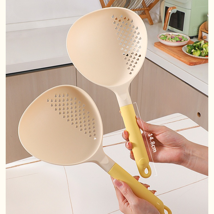家用耐高溫盛湯瀝水漏勺 