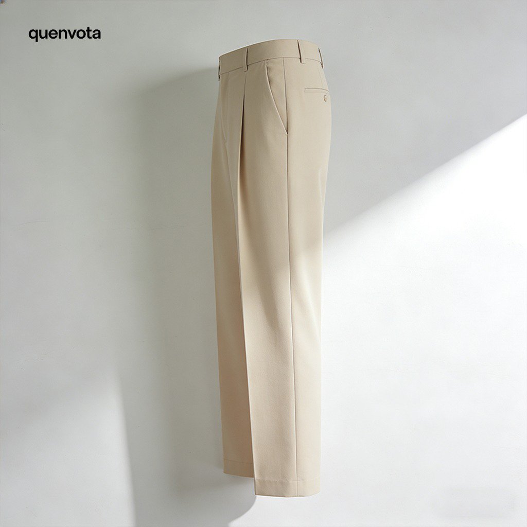 일자형 캐주얼 팬츠