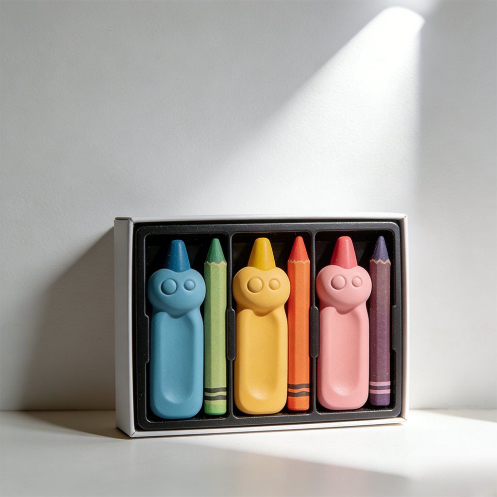 Χαριτωμένα Κηρομπογιές (Διπλή Συσκευασία)