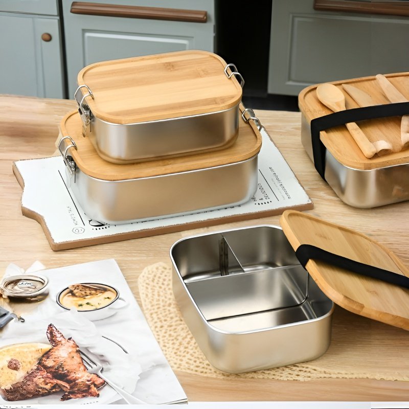 弁当箱 保温 お弁当箱 メンズ ステンレス 弁当箱 レンジ対応 保冷弁当箱 携帯弁当箱 大容量の2層ステンレス ランチボック お弁当箱 女性 おしゃれ 洗いやすい 食洗機対応 密封ランチボックスは 製