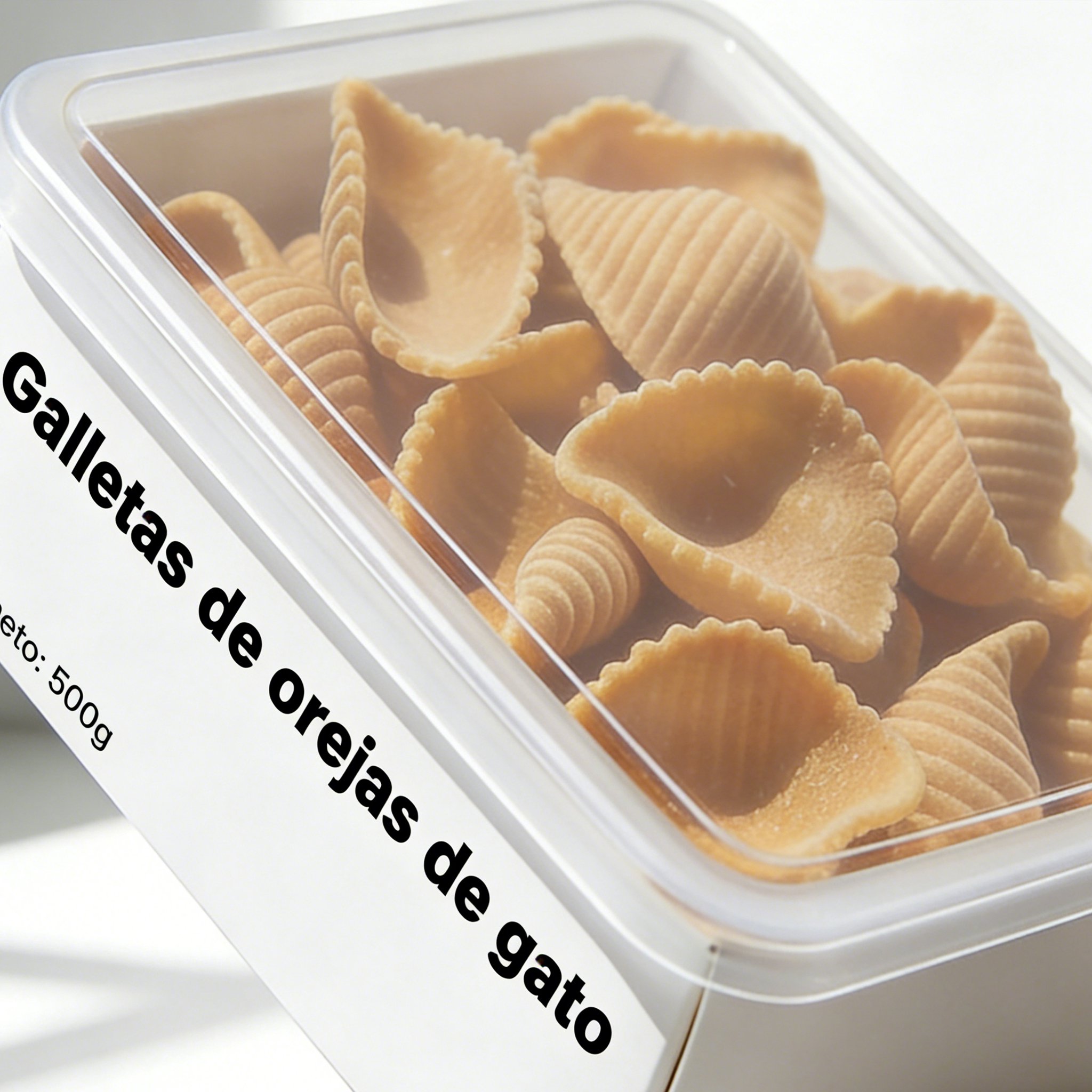 Pack de 3 cajas de snacks de oreja de gato