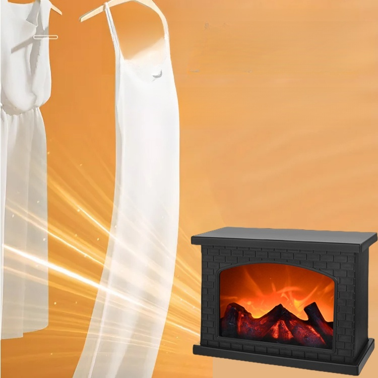 炎の暖炉ランプ