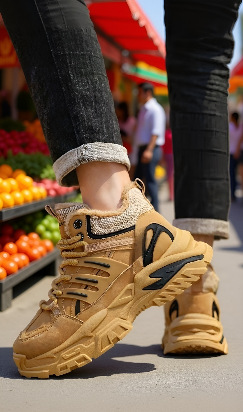 내구성 강한 남성 방한 작업화