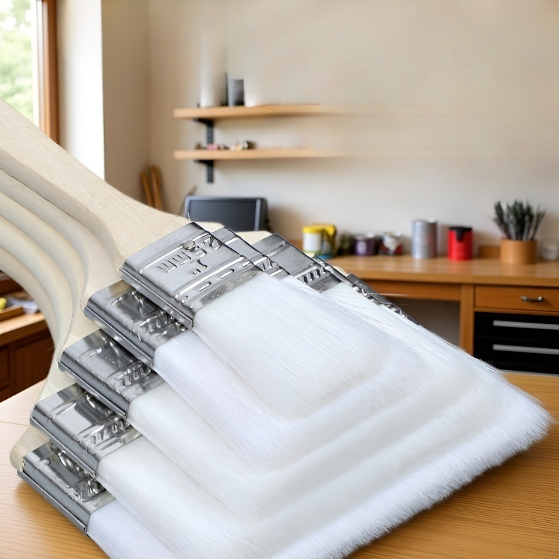 수성페인트 부티크 나무자루 페인트 브러쉬 물솔 브러쉬 털빠짐 없는 페인트 브러쉬 라텍스 페인트 브러쉬 나무자루 수성페인트 브러쉬