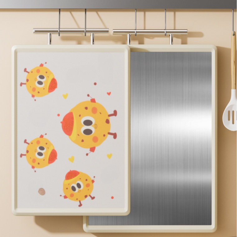 Antibakterielles und schimmelresistentes Schneidebrett aus Edelstahl für die Küche