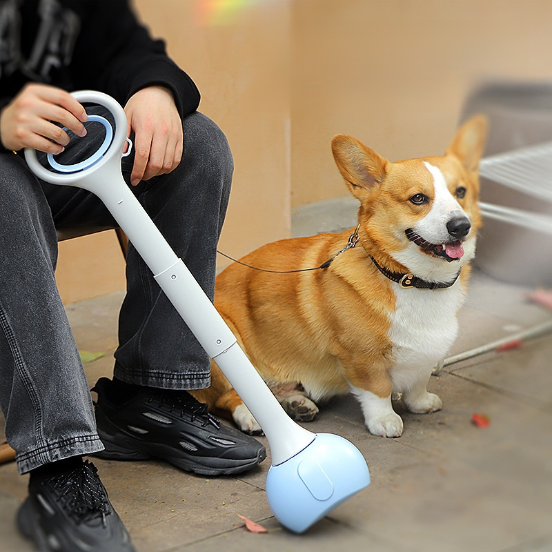 Portable pet poop removal tool