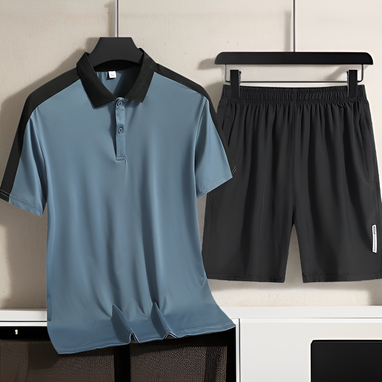 軽量アイスシルクスポーツ半袖セット