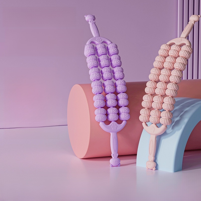 升級版36輪瑜伽按摩滾輪