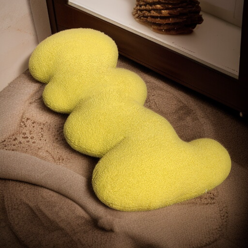 큐티 클라우드 롱스틱 베개 여성용 다리 끼는 쿠션 침실 침대 등받이