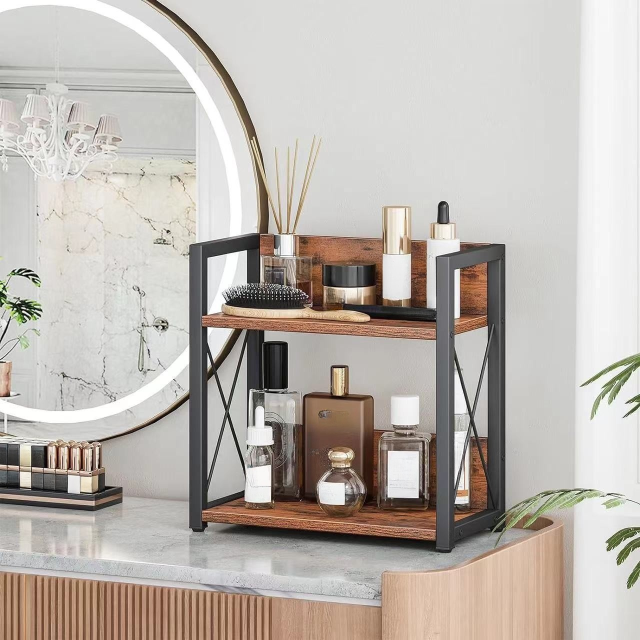 Würzregal und Kosmetik-Organizer für die Arbeitsplatte, robust und langlebig