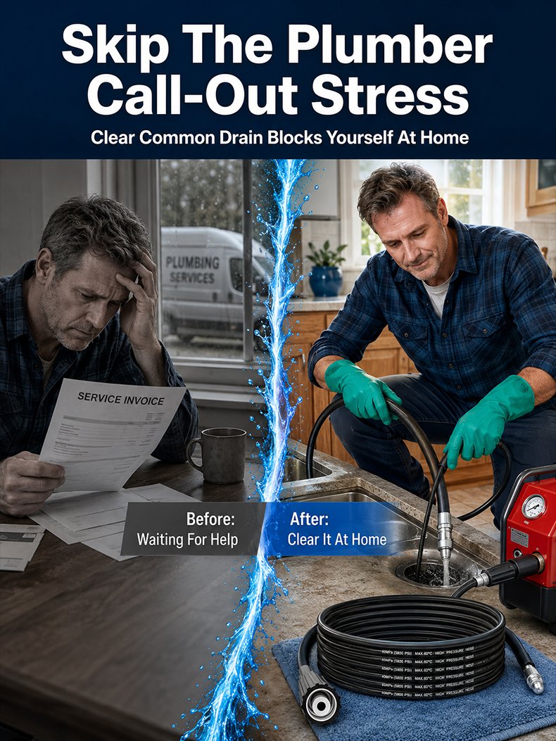 Hurricane-Level Professional Pipe Unclogging King