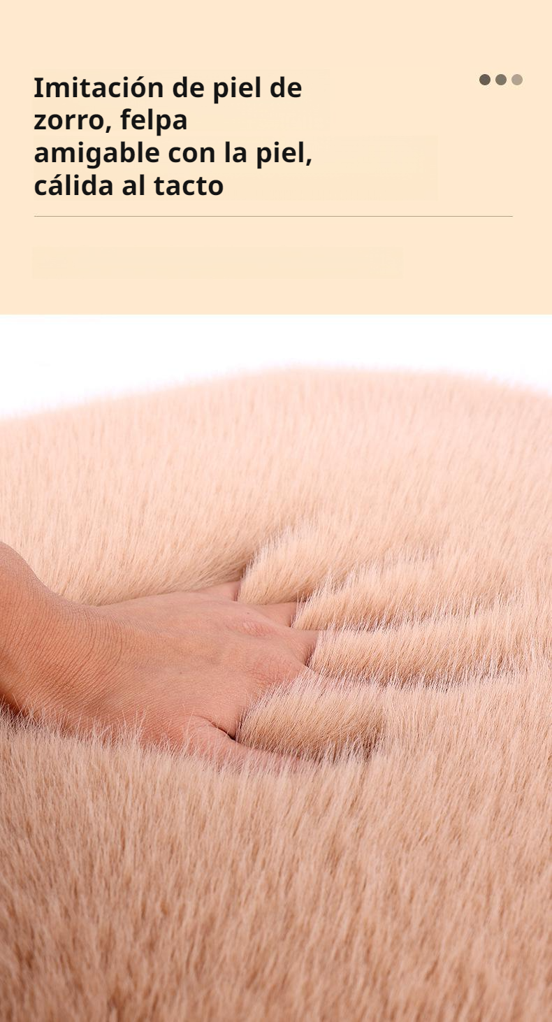 Protector de asiento trasero de coche para invierno