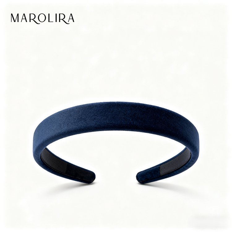 Jednoduchá čelenka v jednobarevném stylu (3 kusy)