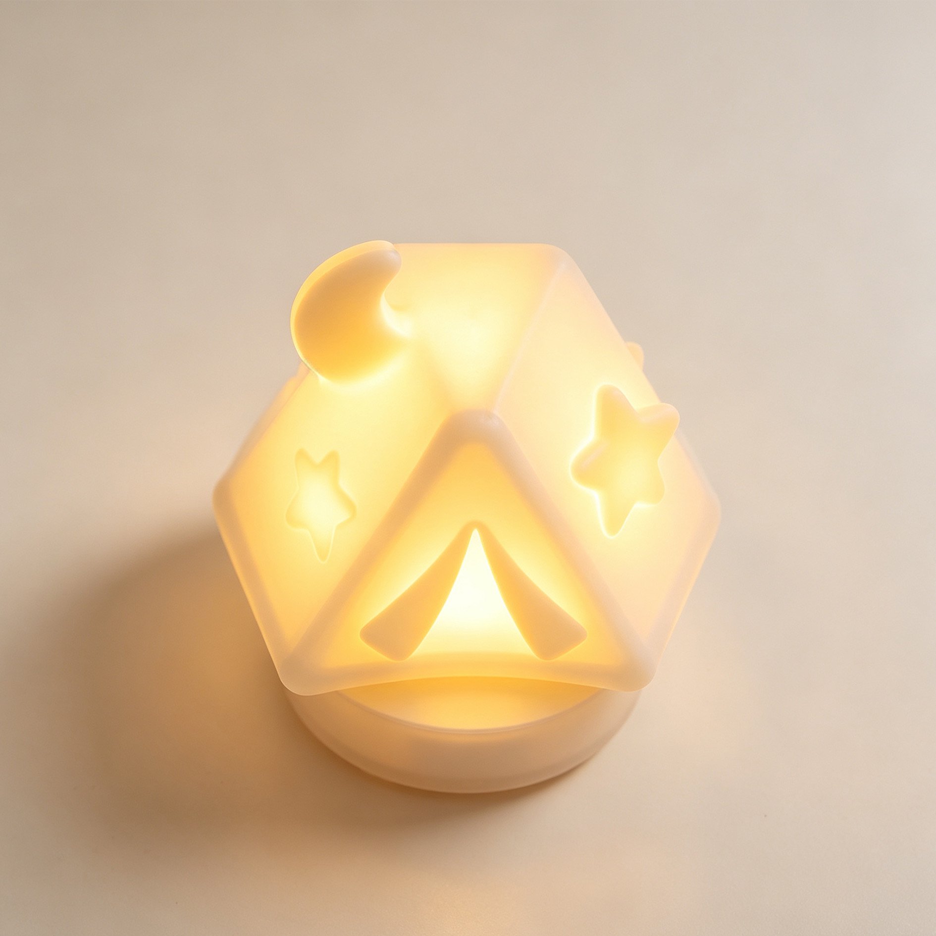 Children enjoying Starry Night Tent Night Light inside a tent