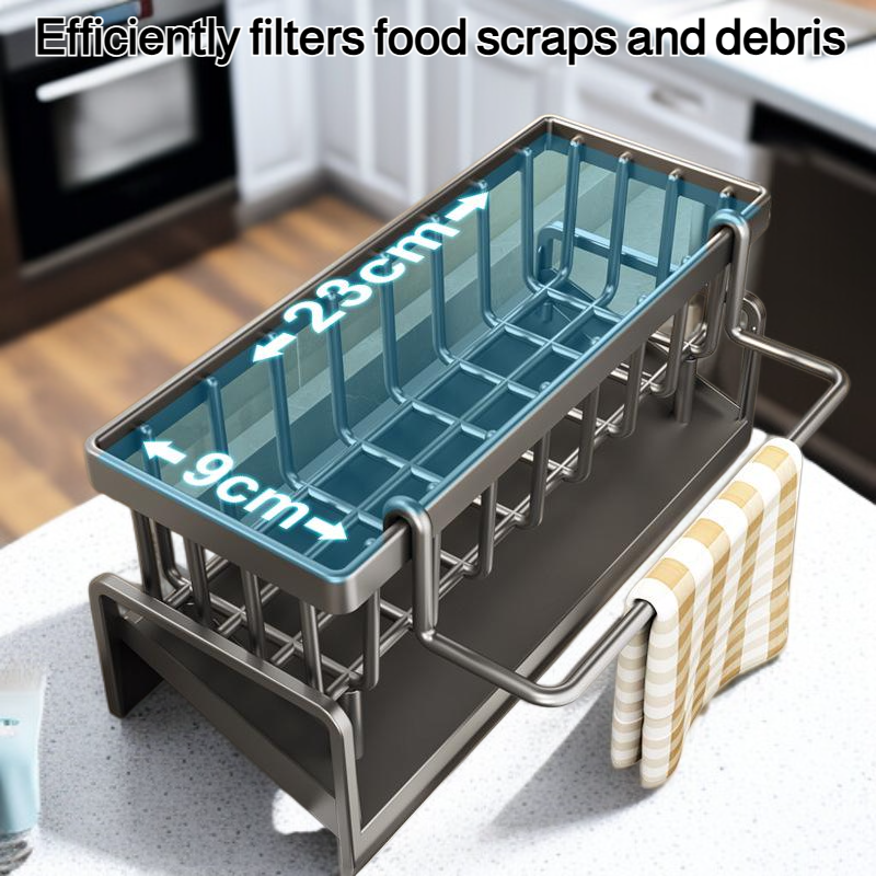 Kitchen drain basket