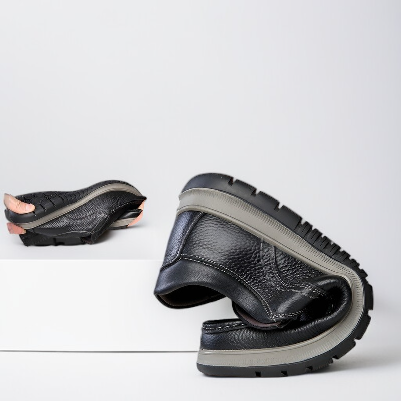 남성 비즈니스 구두 통풍 슬립온 로퍼 세트 남성 구두