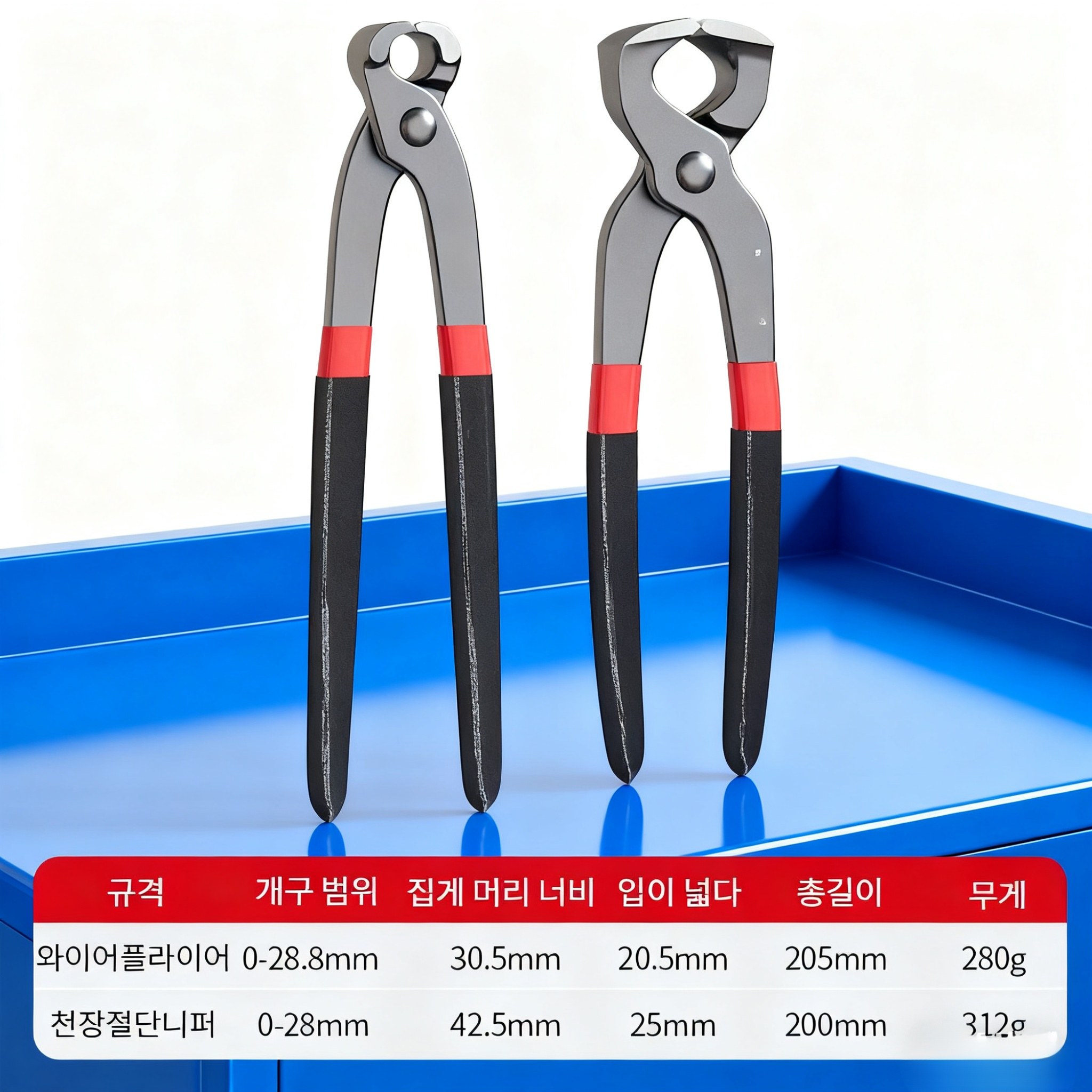 다용도 겸자 공구로 나사 작업 시연